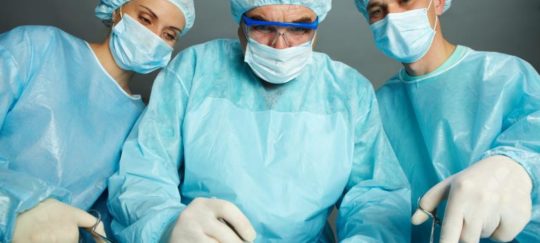 doctors in surgery